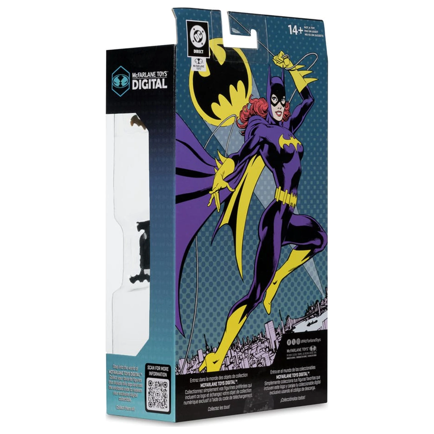DC Direct McFarlane Toys Figurina de actiune Digitala Batgirl (DC Classics) 18 cm poza produsului