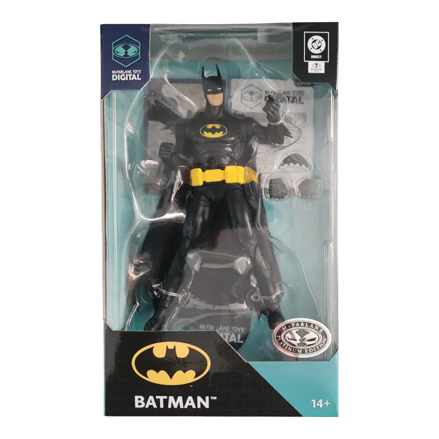 DC Direct McFarlane Toys Figurina de Actiune Digitala Batman (No Man's Land) (Chase) 18 cm poza produsului