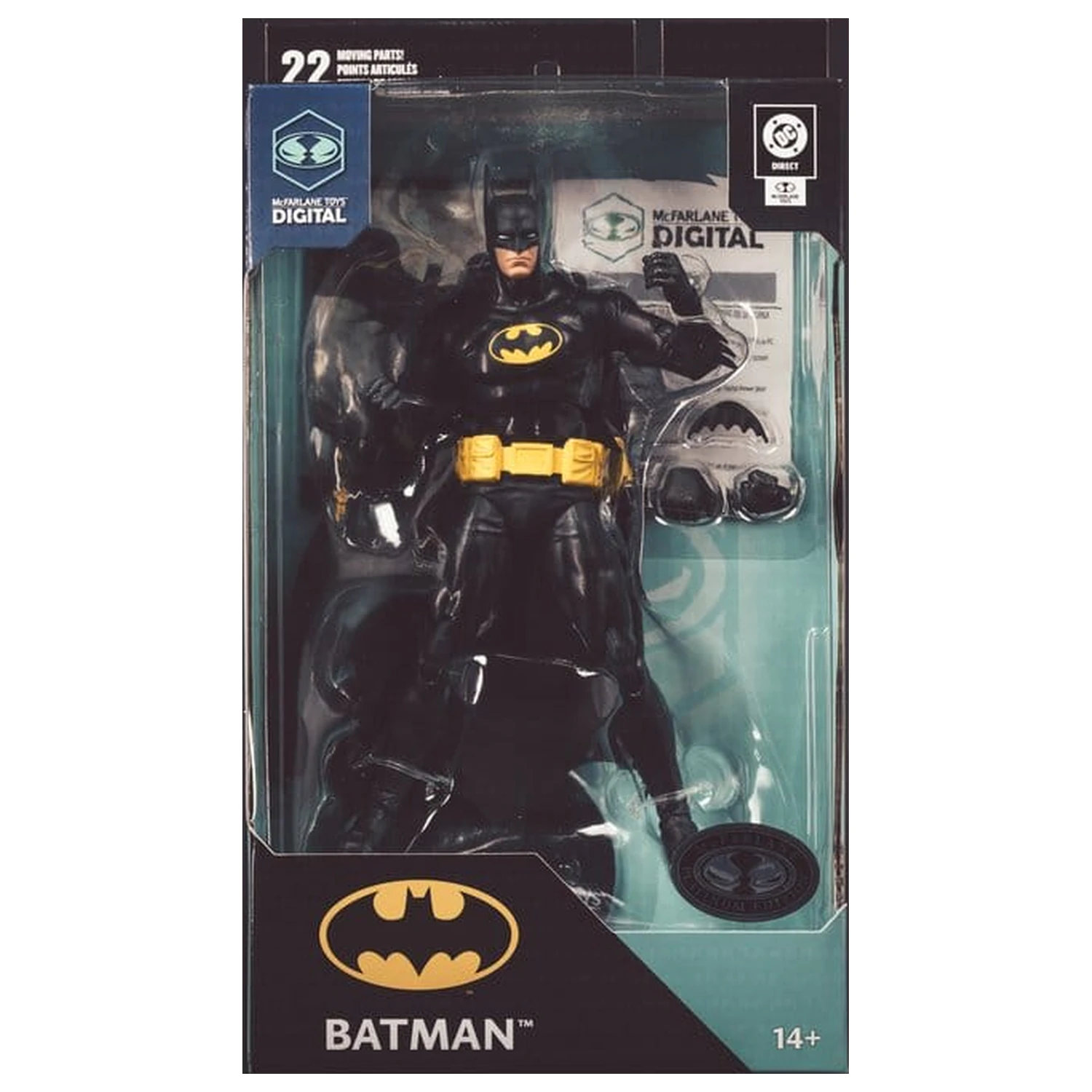 DC Direct McFarlane Toys figurină de acțiune digitală Batman (No Man's Land) (Platinum Edition) 18 cm poza produsului