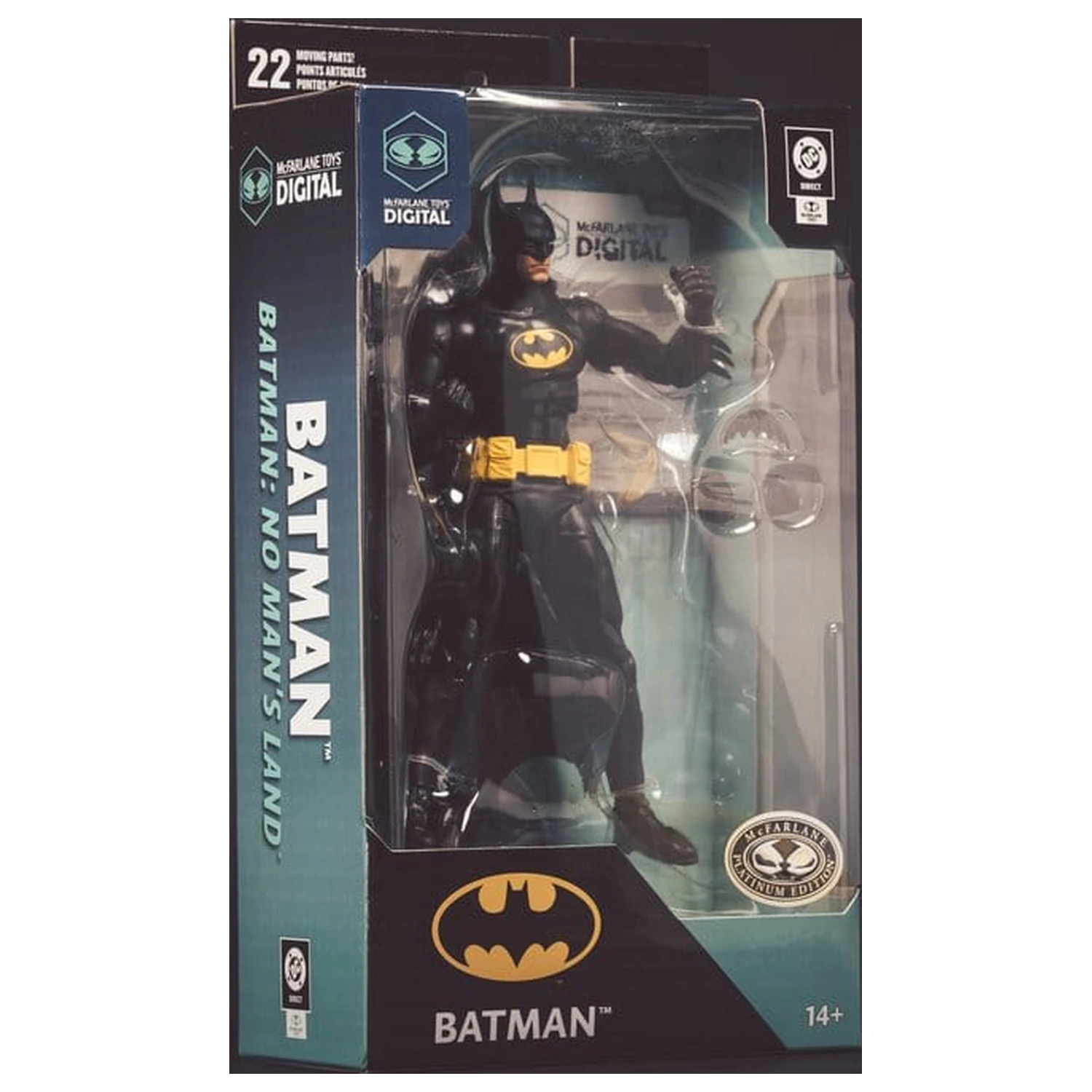 DC Direct McFarlane Toys figurină de acțiune digitală Batman (No Man's Land) (Platinum Edition) 18 cm poza produsului