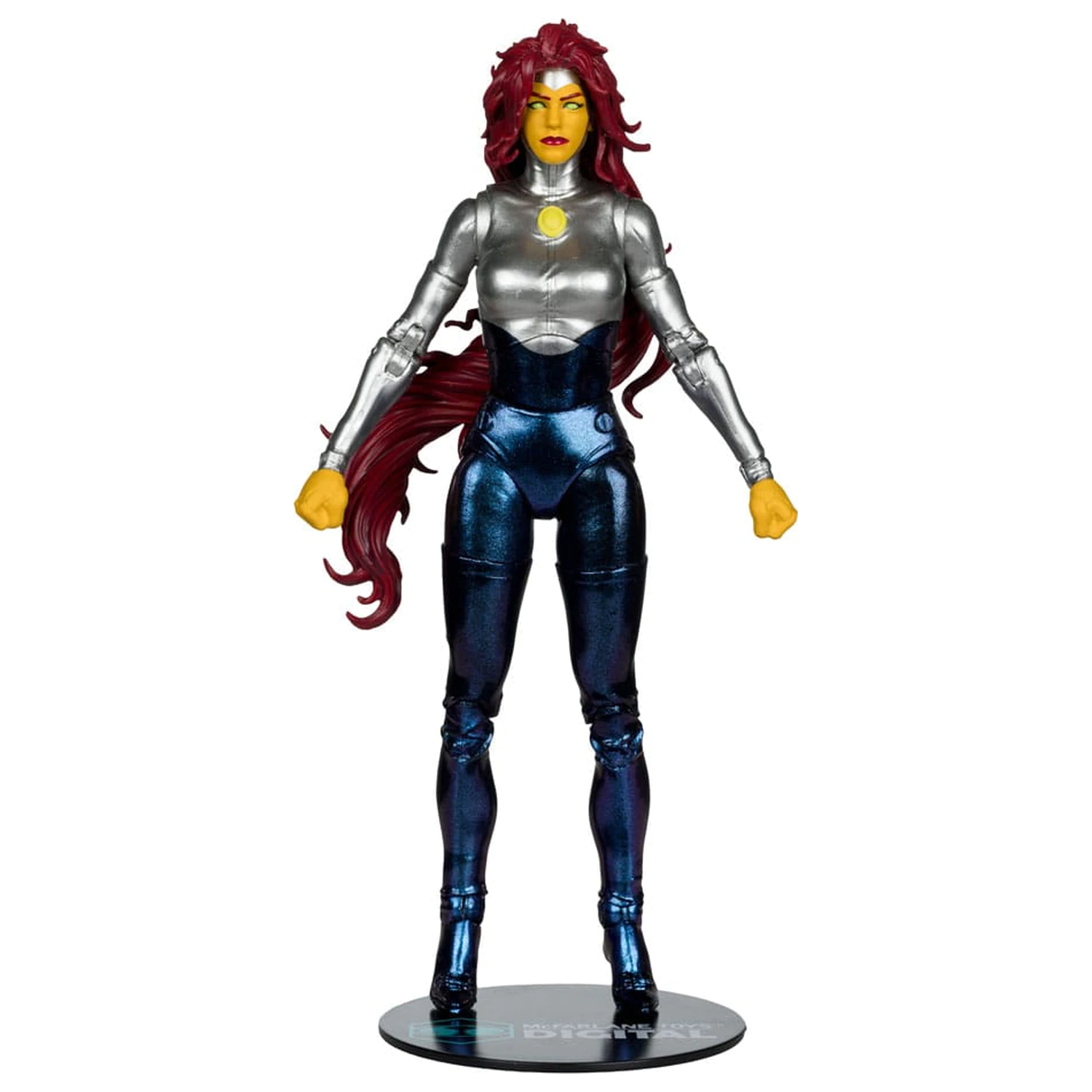 DC Direct McFarlane Toys Figurina de actiune Digitala Blackfire (The New Teen Titans) 18 cm poza produsului