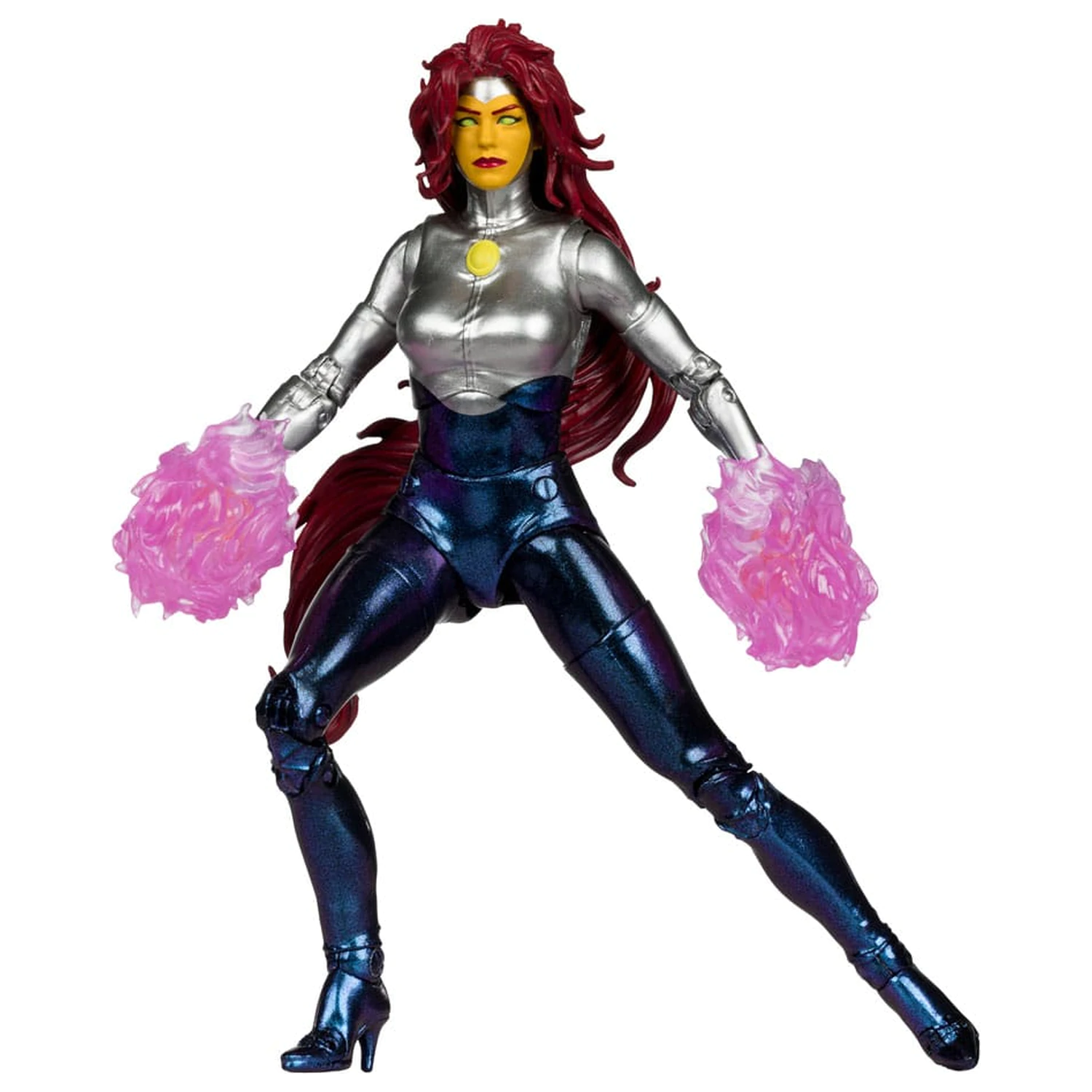 DC Direct McFarlane Toys Figurina de actiune Digitala Blackfire (The New Teen Titans) 18 cm poza produsului