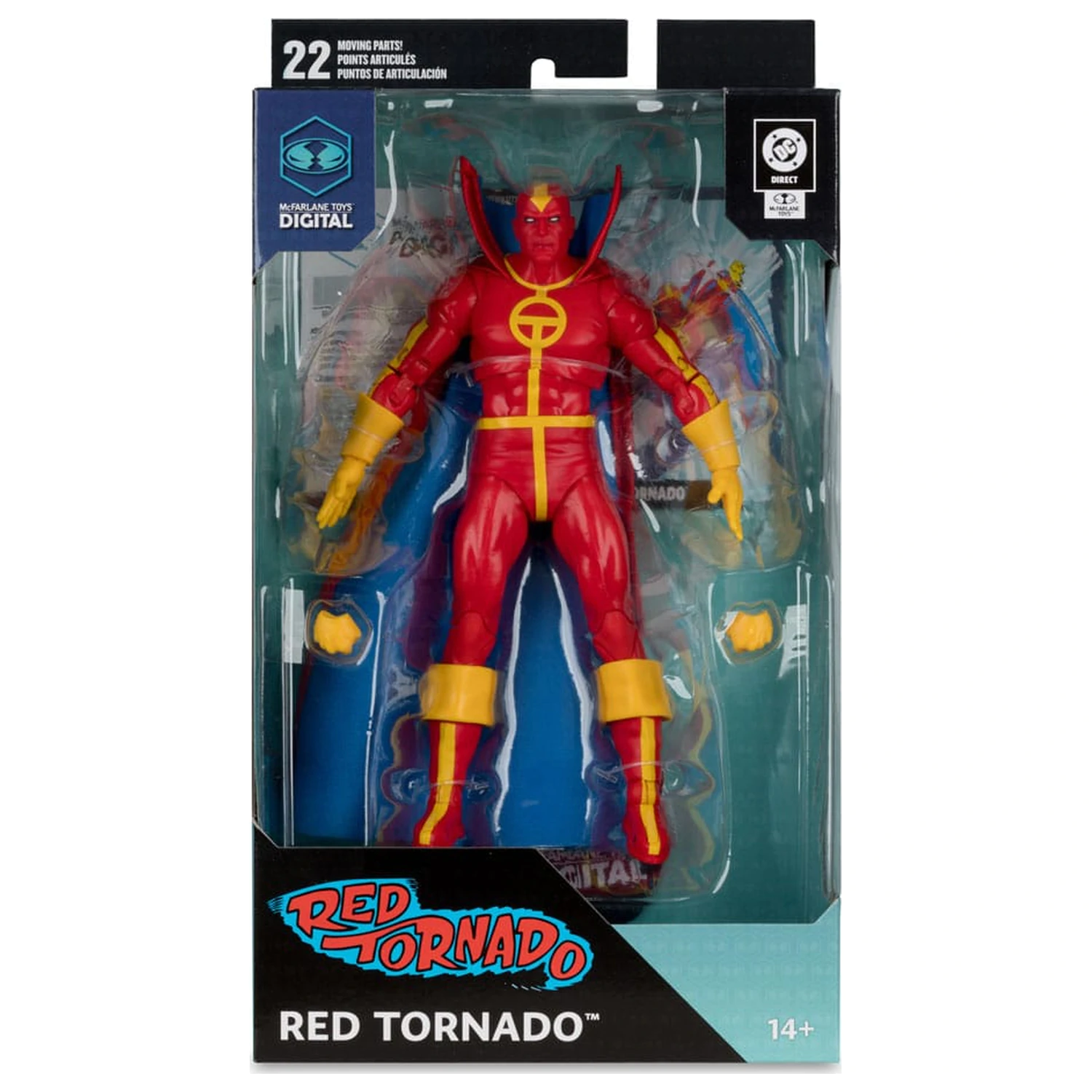 DC Direct McFarlane Toys Figurina de actiune digitala Red Tornado (Bronze Age) 18 cm poza produsului