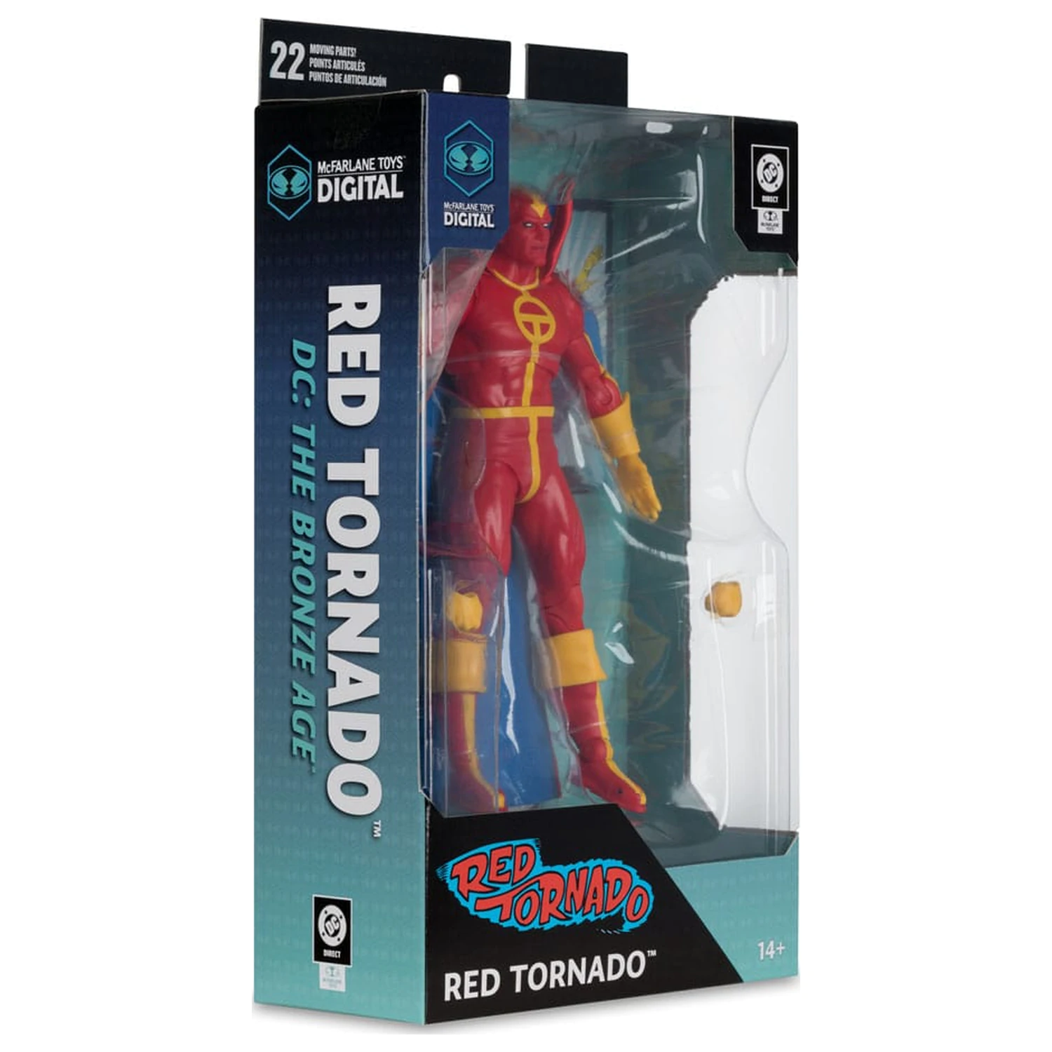 DC Direct McFarlane Toys Figurina de actiune digitala Red Tornado (Bronze Age) 18 cm poza produsului