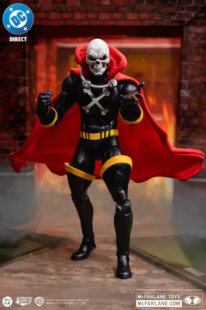 DC Direct Action Figure Mr Bones (Infinity Inc #16) (Gold Label) 18 cm poza produsului