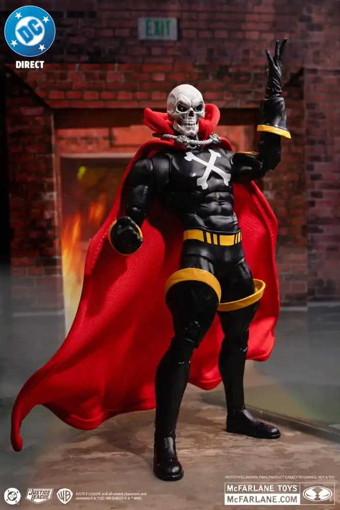 DC Direct Action Figure Mr Bones (Infinity Inc #16) (Gold Label) 18 cm poza produsului