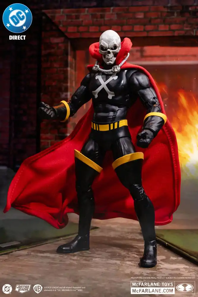 DC Direct Action Figure Mr Bones (Infinity Inc #16) (Gold Label) 18 cm poza produsului
