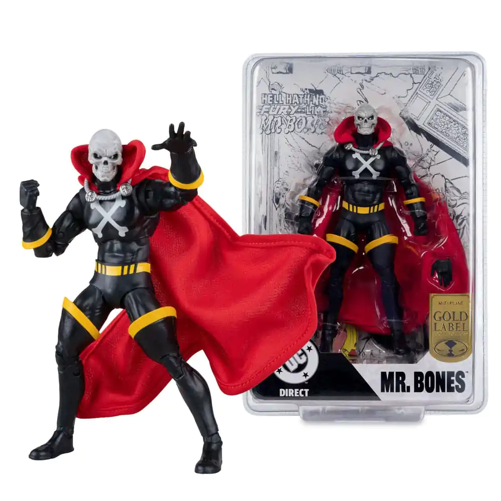 DC Direct Action Figure Mr Bones (Infinity Inc #16) (Gold Label) 18 cm poza produsului