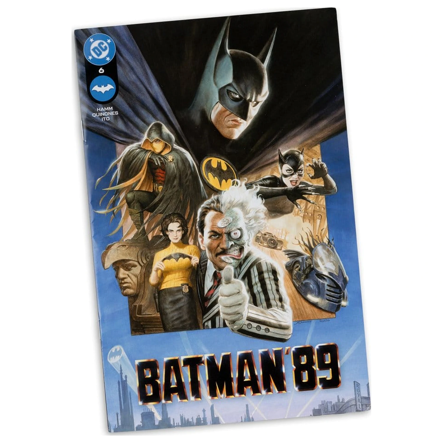 Figurină de acțiune DC Direct Page Punchers Batman (Batman '89) 18 cm poza produsului