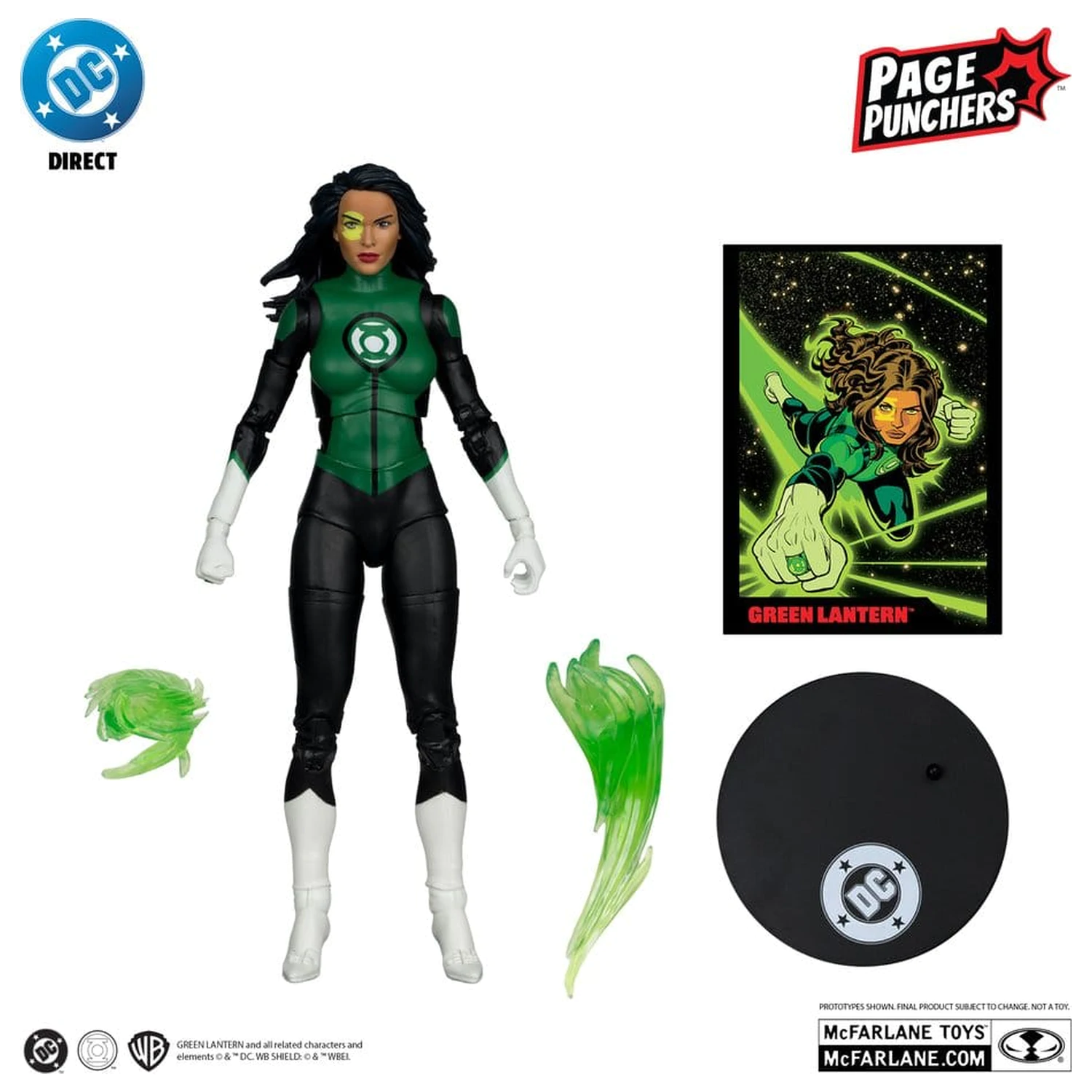 DC Direct Page Punchers figurina de actiune Jessica Cruz (Green Lanterns # 48) (Red Platinum Edition) 18 cm poza produsului