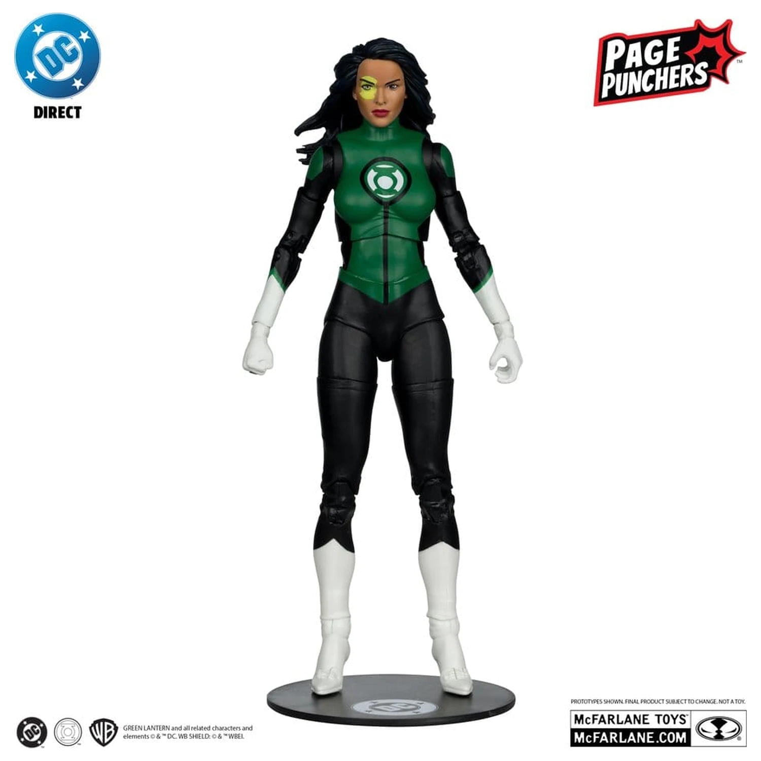 DC Direct Page Punchers figurina de actiune Jessica Cruz (Green Lanterns # 48) (Red Platinum Edition) 18 cm poza produsului