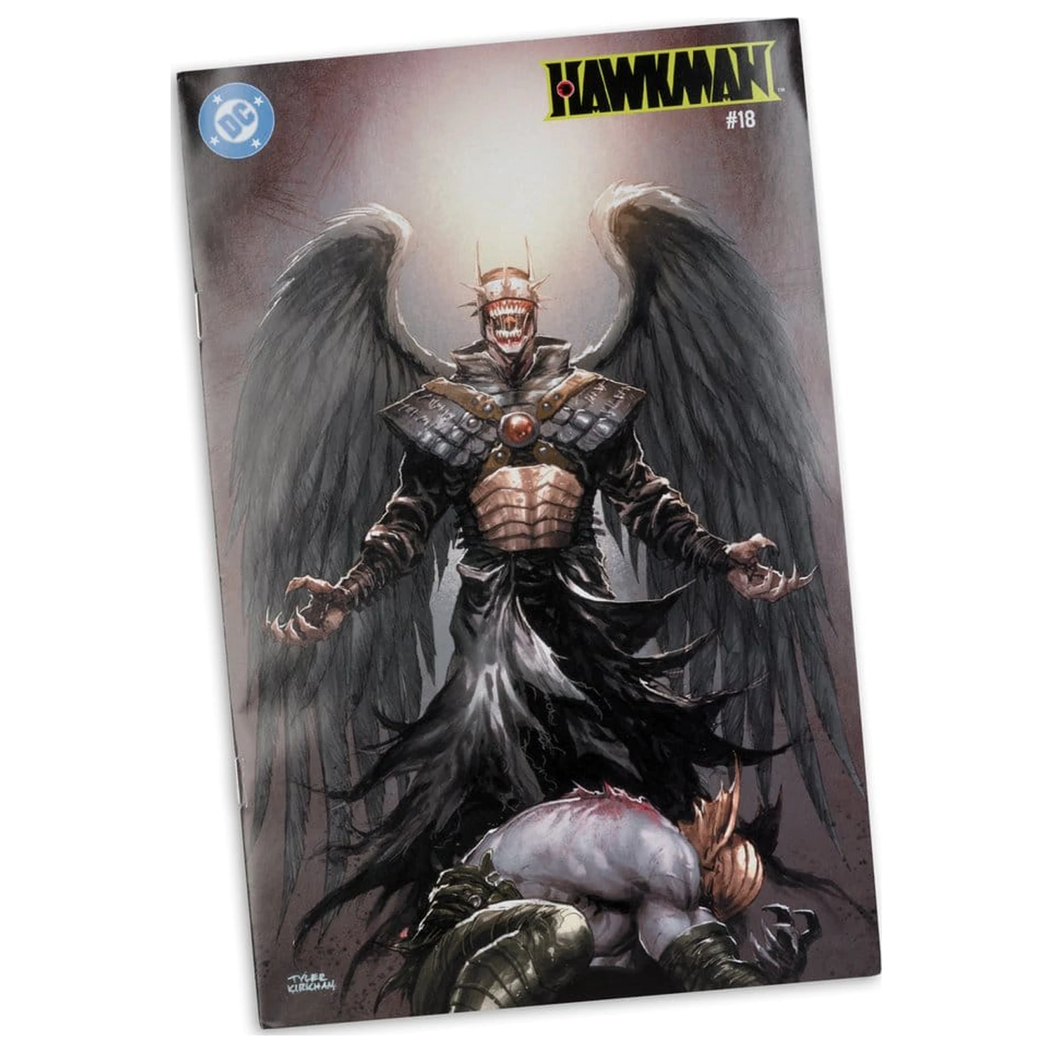 Figurina de actiune DC Direct Page Punchers The Batman Who Laughs (Hawkman #18) 18 cm (Gold Label) poza produsului