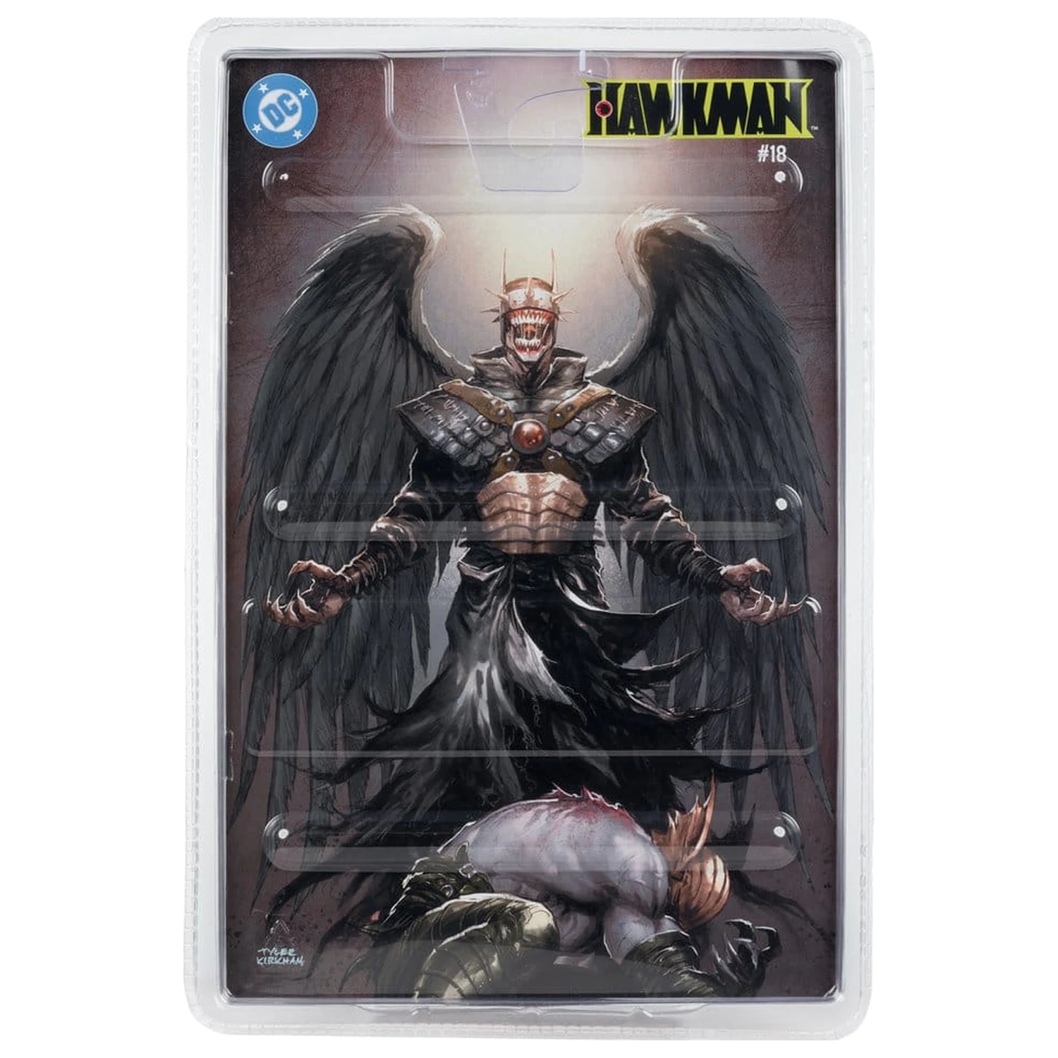 Figurina de actiune DC Direct Page Punchers The Batman Who Laughs (Hawkman #18) 18 cm (Gold Label) poza produsului