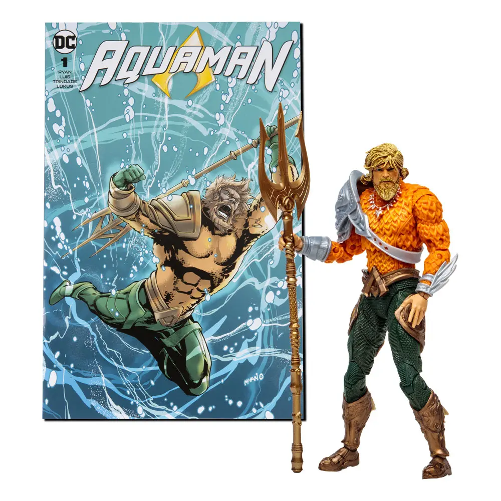 DC Direct Page Punchers figurină de acțiune Aquaman (Aquaman) 18 cm poza produsului