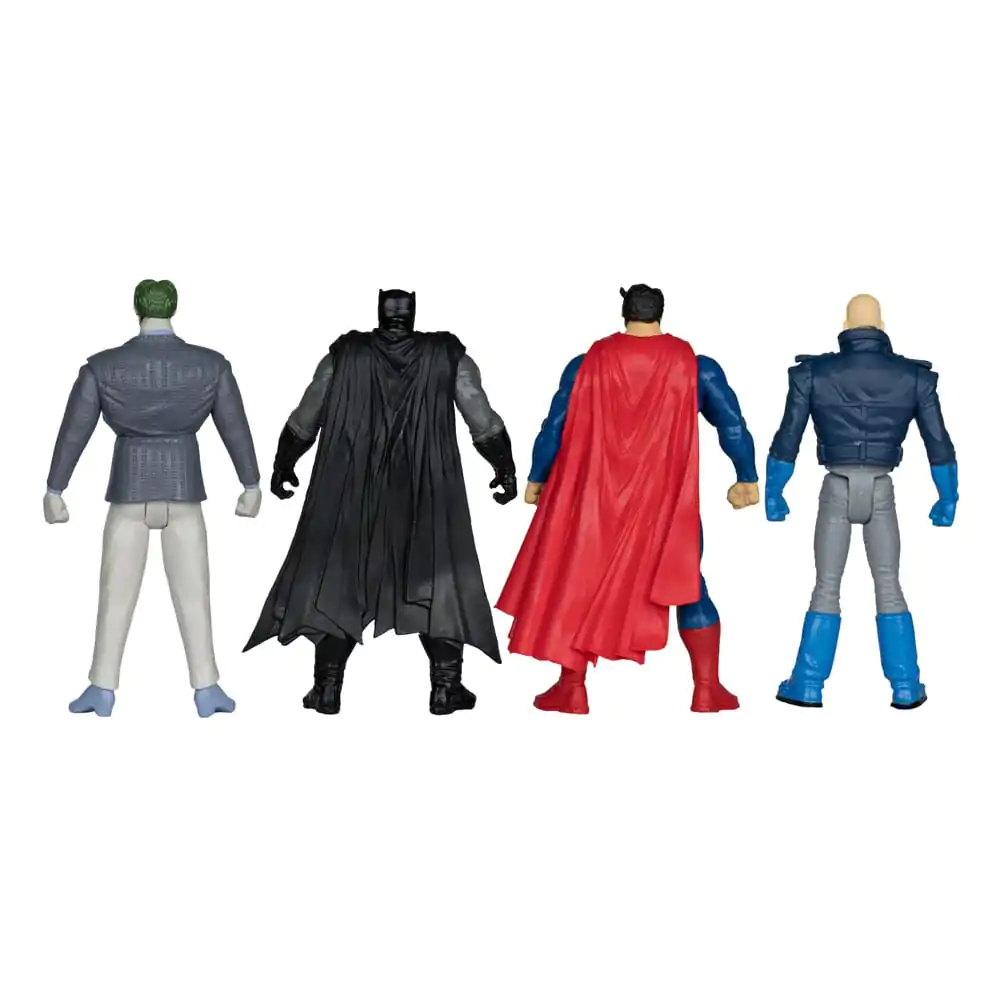 DC Direct Page Punchers Figurina de actiune Pachet de 4 Batman & Son of Batman & Superman & Joker 7 cm poza produsului