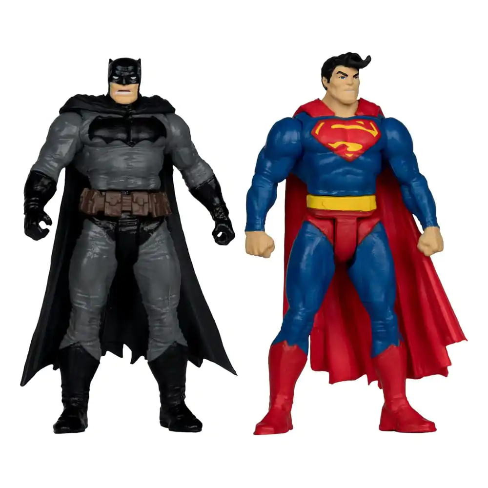 DC Direct Page Punchers Figurina de actiune Pachet de 4 Batman & Son of Batman & Superman & Joker 7 cm poza produsului