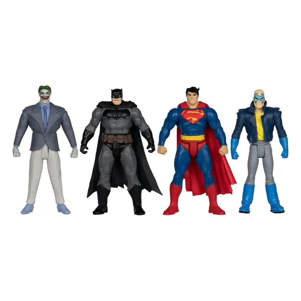 DC Direct Page Punchers Figurina de actiune Pachet de 4 Batman & Son of Batman & Superman & Joker 7 cm poza produsului