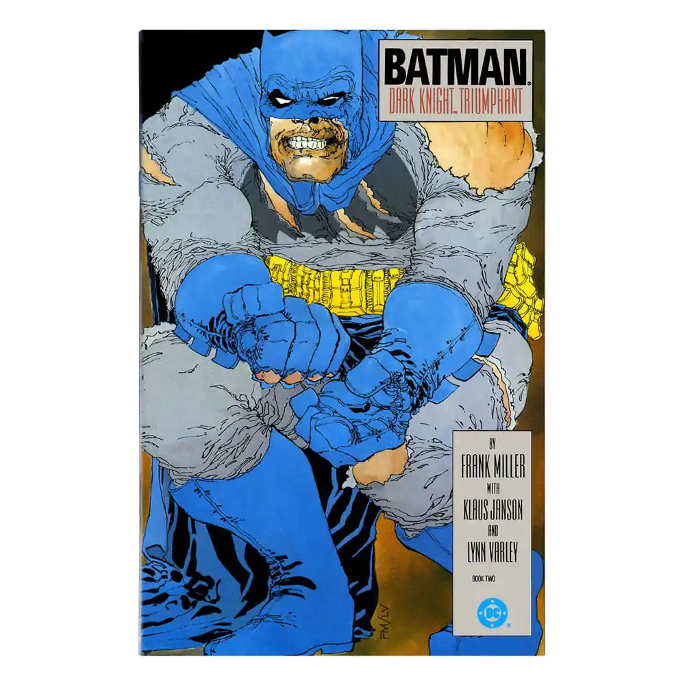 Set 2 figurine de acțiune DC Direct Page Punchers Batman & The Joker (Batman: The Dark Knight Returns) 8 cm poza produsului