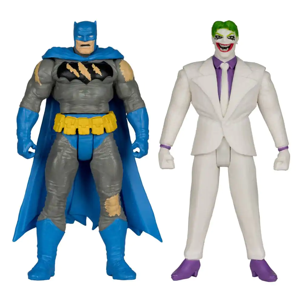 Set 2 figurine de acțiune DC Direct Page Punchers Batman & The Joker (Batman: The Dark Knight Returns) 8 cm poza produsului