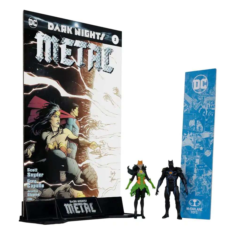 DC Direct Page Punchers Figurină de Acțiune 2-Pack Batman of Earth-44 & Batman of Earth-11 (Dark Nights: Metal) 8 cm poza produsului