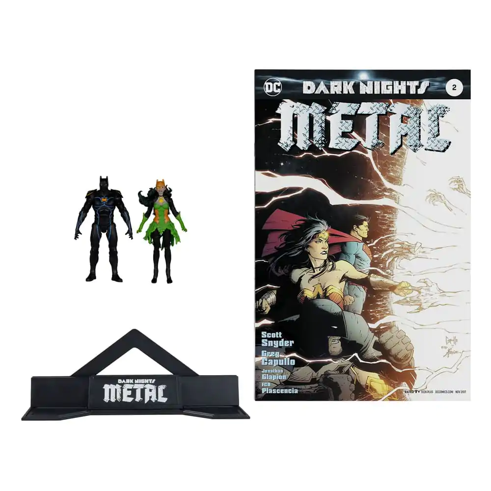 DC Direct Page Punchers Figurină de Acțiune 2-Pack Batman of Earth-44 & Batman of Earth-11 (Dark Nights: Metal) 8 cm poza produsului