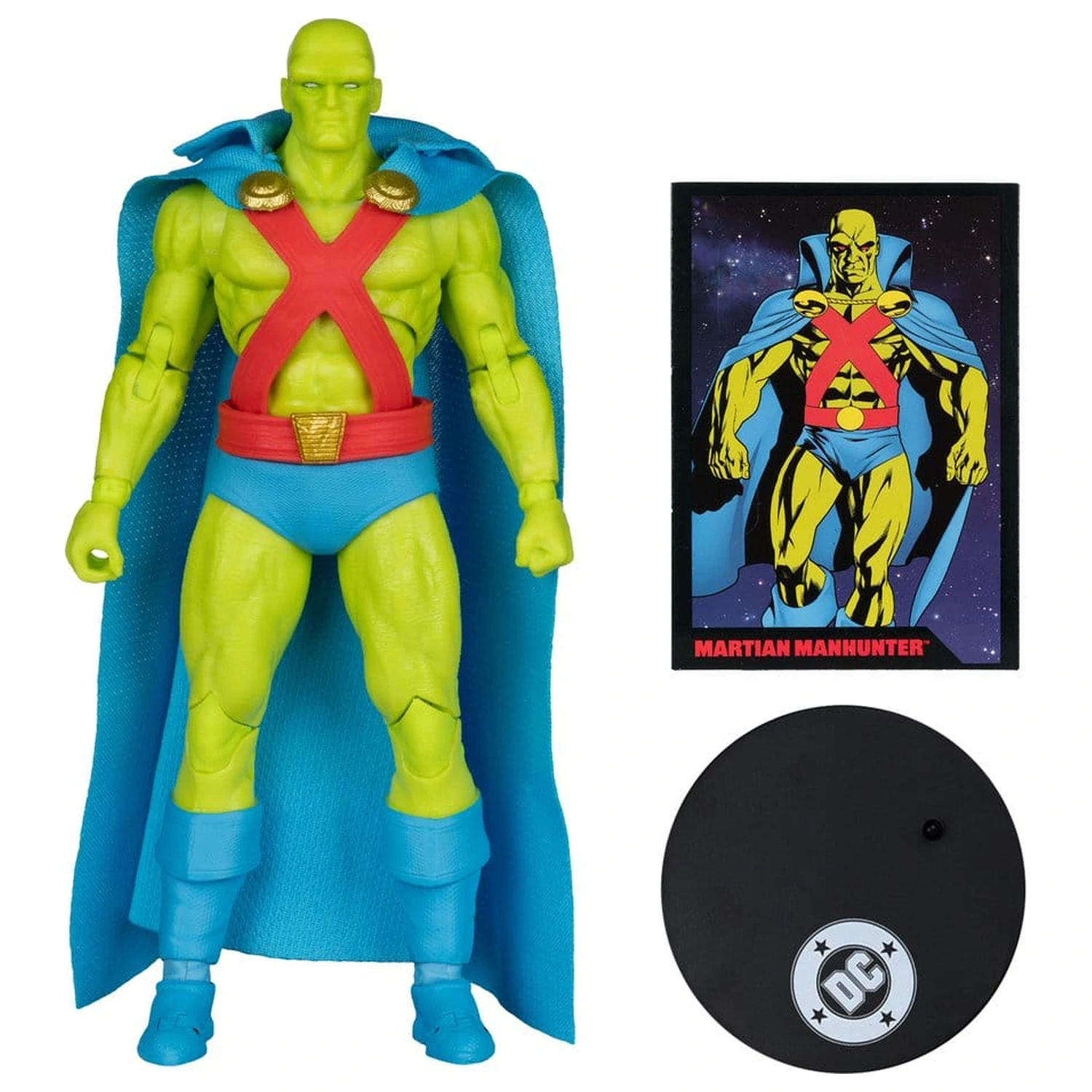 DC Direct Page Punchers Action Figure Martian Manhunter (Justice League #77) 18 cm poza produsului