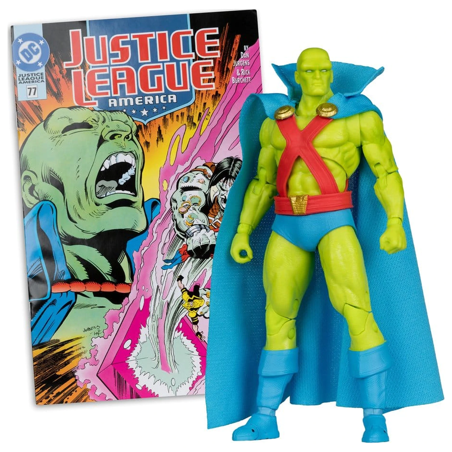 DC Direct Page Punchers Action Figure Martian Manhunter (Justice League #77) 18 cm poza produsului