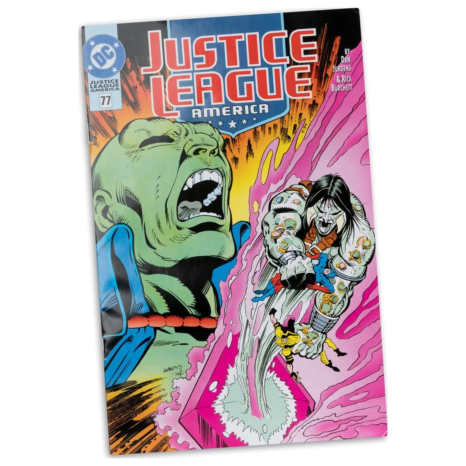 DC Direct Page Punchers Action Figure Martian Manhunter (Justice League #77) 18 cm poza produsului