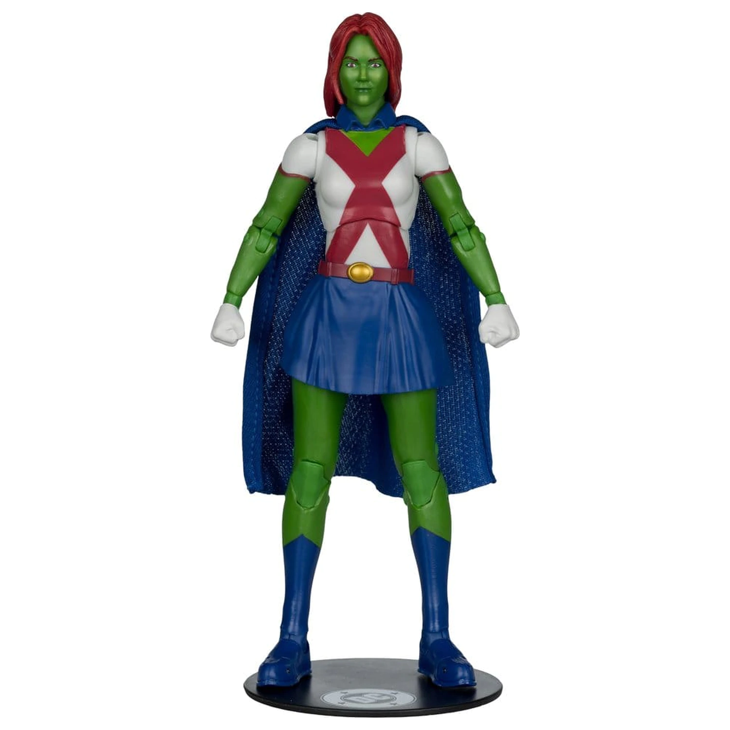 DC Direct Page Punchers Figurina de actiune Miss Martian (Teen Titans #41) (Red Platinum Edition) 17 cm poza produsului