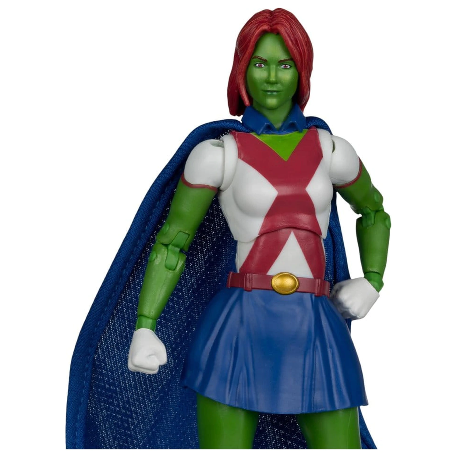 DC Direct Page Punchers Figurina de actiune Miss Martian (Teen Titans #41) (Red Platinum Edition) 17 cm poza produsului