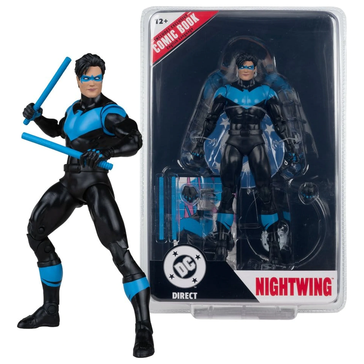 DC Direct Page Punchers Figura de actiune Nightwing (Nightwing #81) 18 cm poza produsului