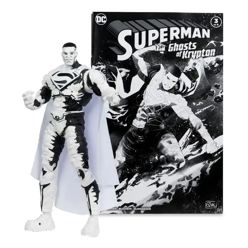 DC Direct Figurine de Acțiune Page Punchers & Pachet Bandă Desenată de 4 Superman Seria (Sketch Edition) (Gold Label) 18 cm poza produsului