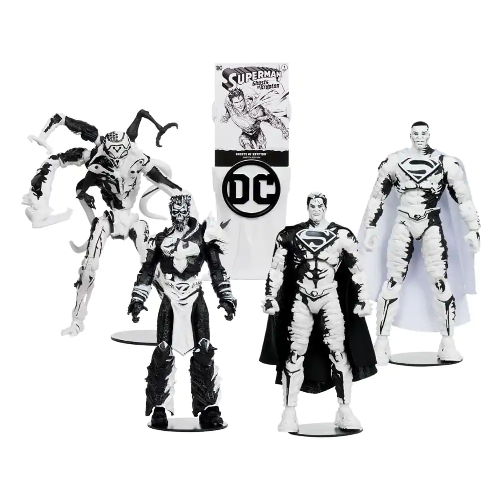 DC Direct Figurine de Acțiune Page Punchers & Pachet Bandă Desenată de 4 Superman Seria (Sketch Edition) (Gold Label) 18 cm poza produsului