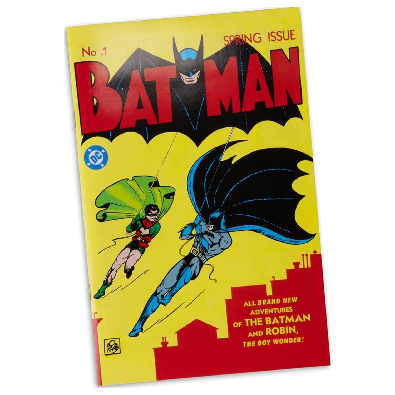 DC Direct Figurină de acțiune Page Punchers Robin Dick Grayson (Batman #1) (Red Platinum Edition) 14 cm poza produsului