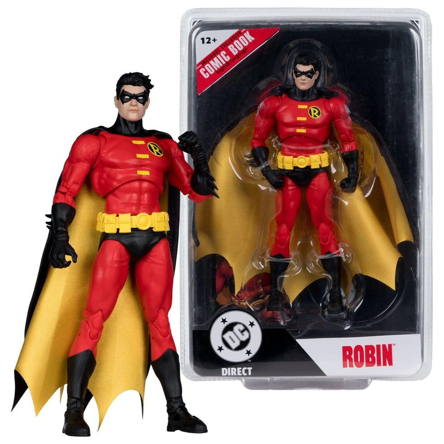 DC Direct Page Punchers Figurina de actiune Robin (Teen Titans #41) 18 cm poza produsului