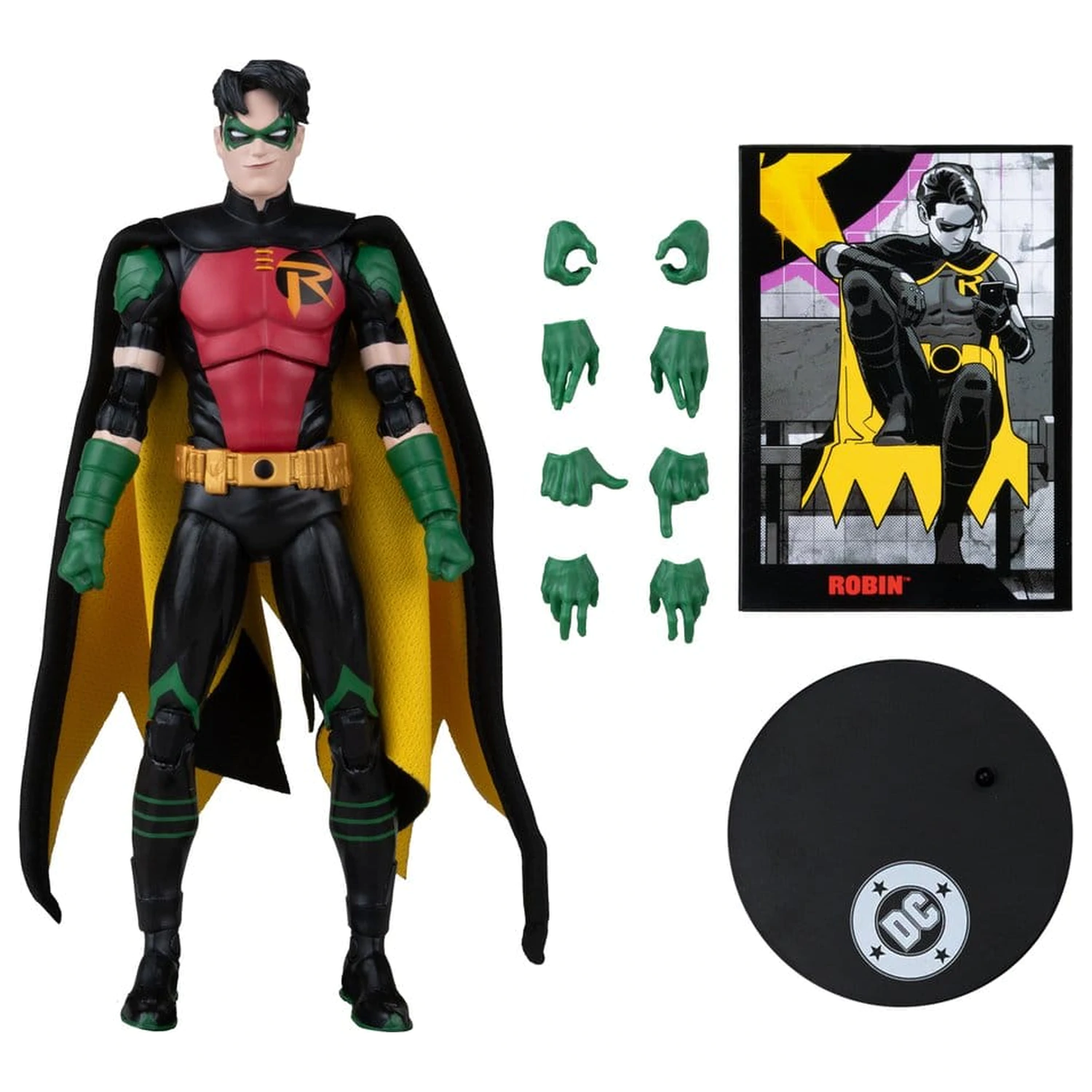 DC Direct Page Punchers Figurina de actiune Robin Tim Drake (Nightwing #81) (Red Platinum Edition) 18 cm poza produsului