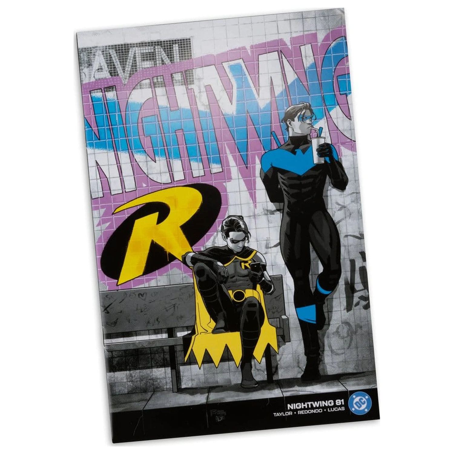 DC Direct Page Punchers Figurina de actiune Robin Tim Drake (Nightwing #81) (Red Platinum Edition) 18 cm poza produsului