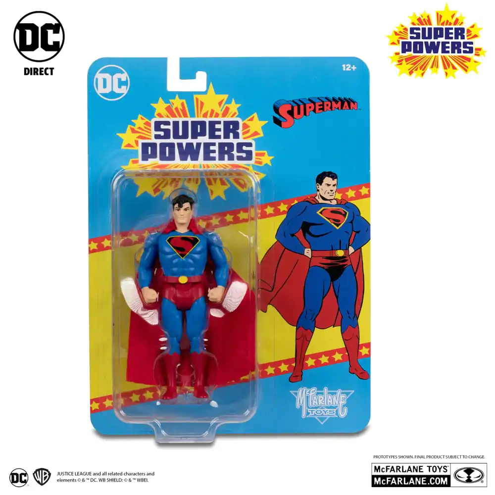 Figurină de acțiune DC Direct Super Powers Superman (Variantă Fleischer) 13 cm poza produsului