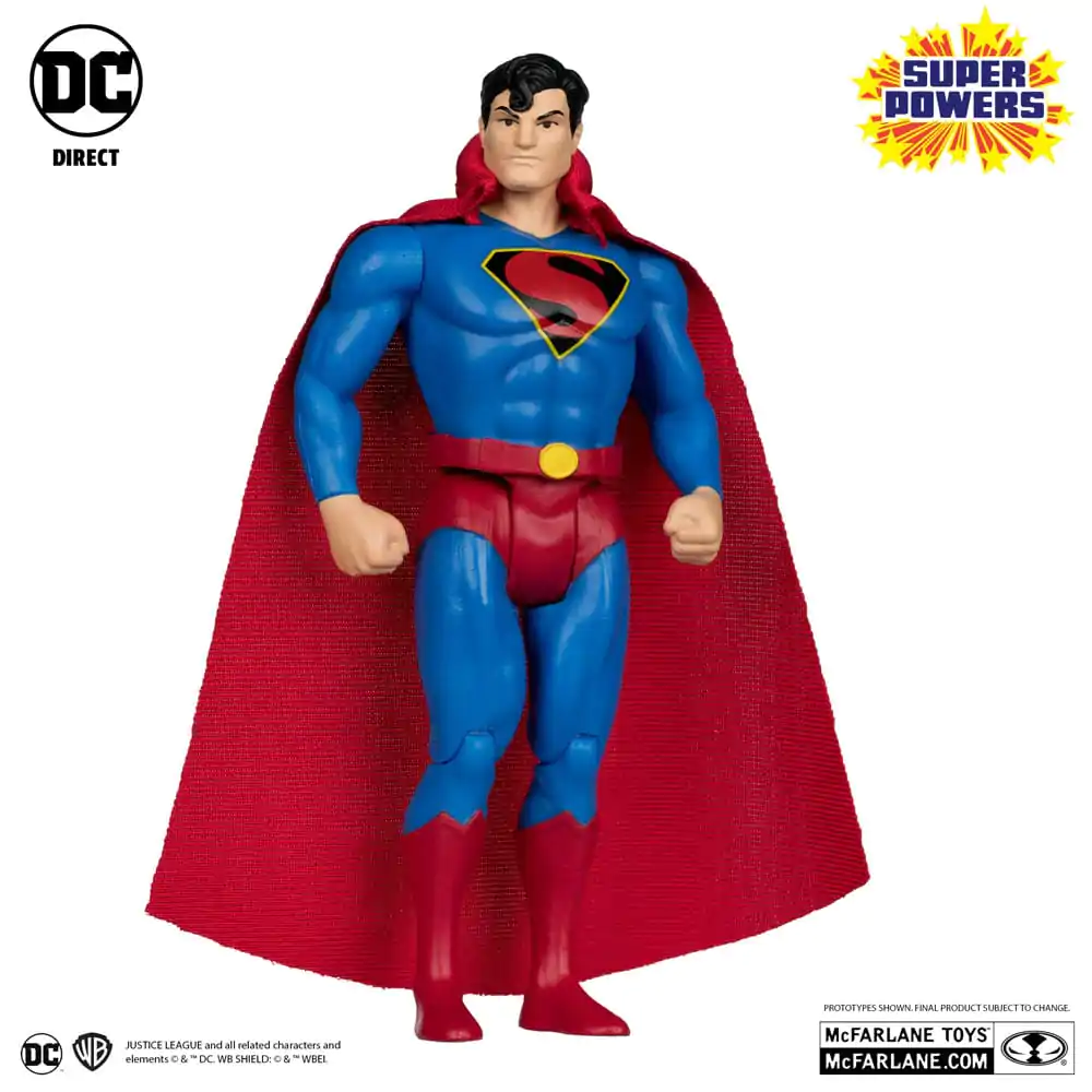 Figurină de acțiune DC Direct Super Powers Superman (Variantă Fleischer) 13 cm poza produsului