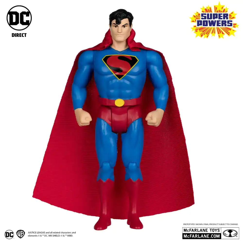 Figurină de acțiune DC Direct Super Powers Superman (Variantă Fleischer) 13 cm poza produsului