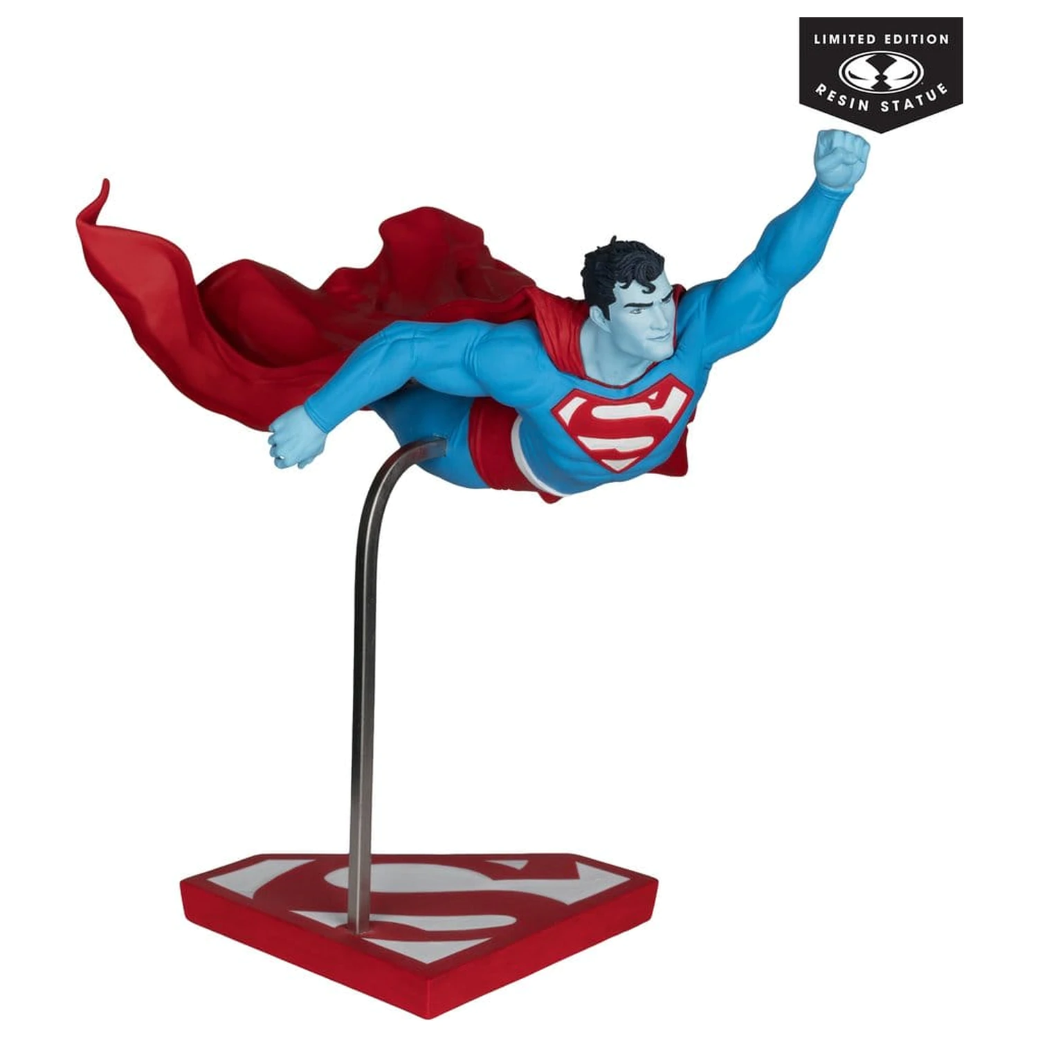 DC Direct Superman Red & Blue Statuie 1/10 Superman de Lee Bermejo 26 cm poza produsului