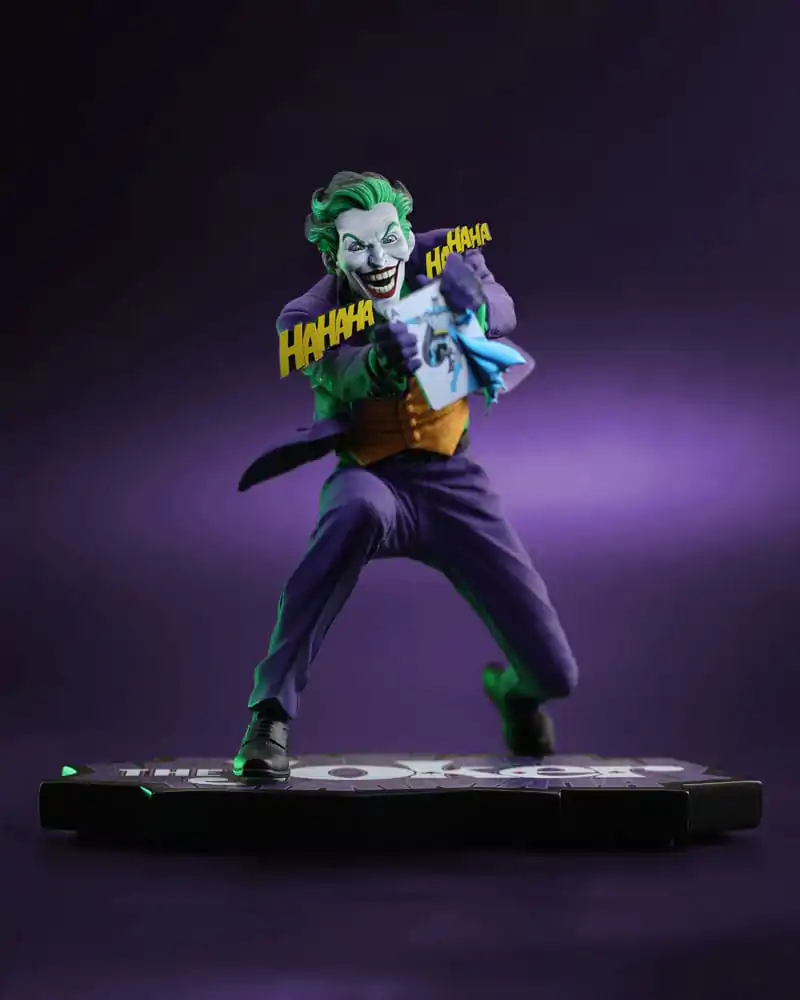 DC Direct The Joker: Purple Craze Statuie 1/10 The Joker by Neal Adams 14 cm poza produsului