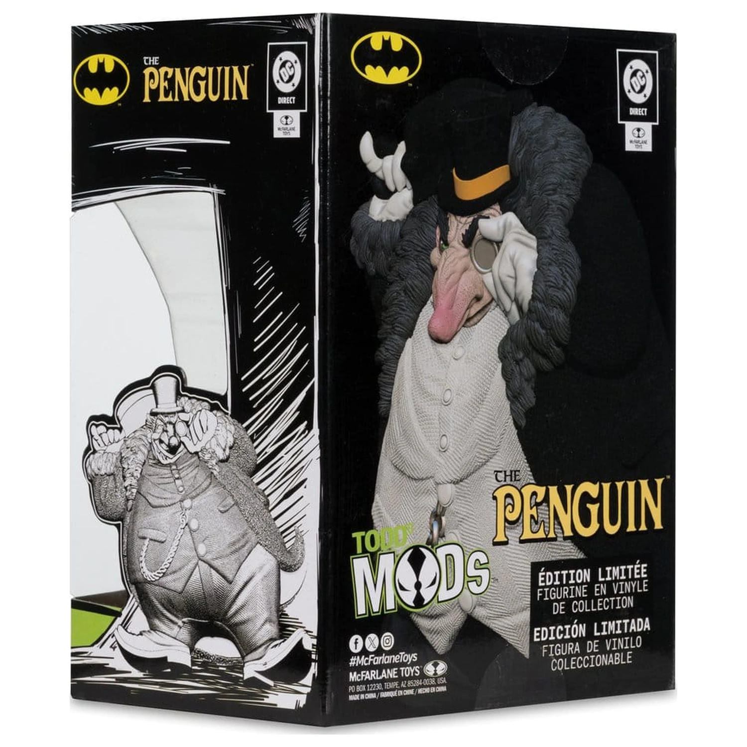 DC Direct Todd's Mods figurina de vinil The Penguin 9 cm (Editie limitata) poza produsului
