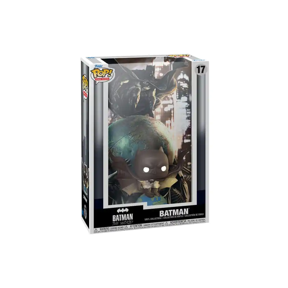 DC Funko POP! Copertă Benzi Desenate Figurina Vinil Batman The World 9 cm poza produsului