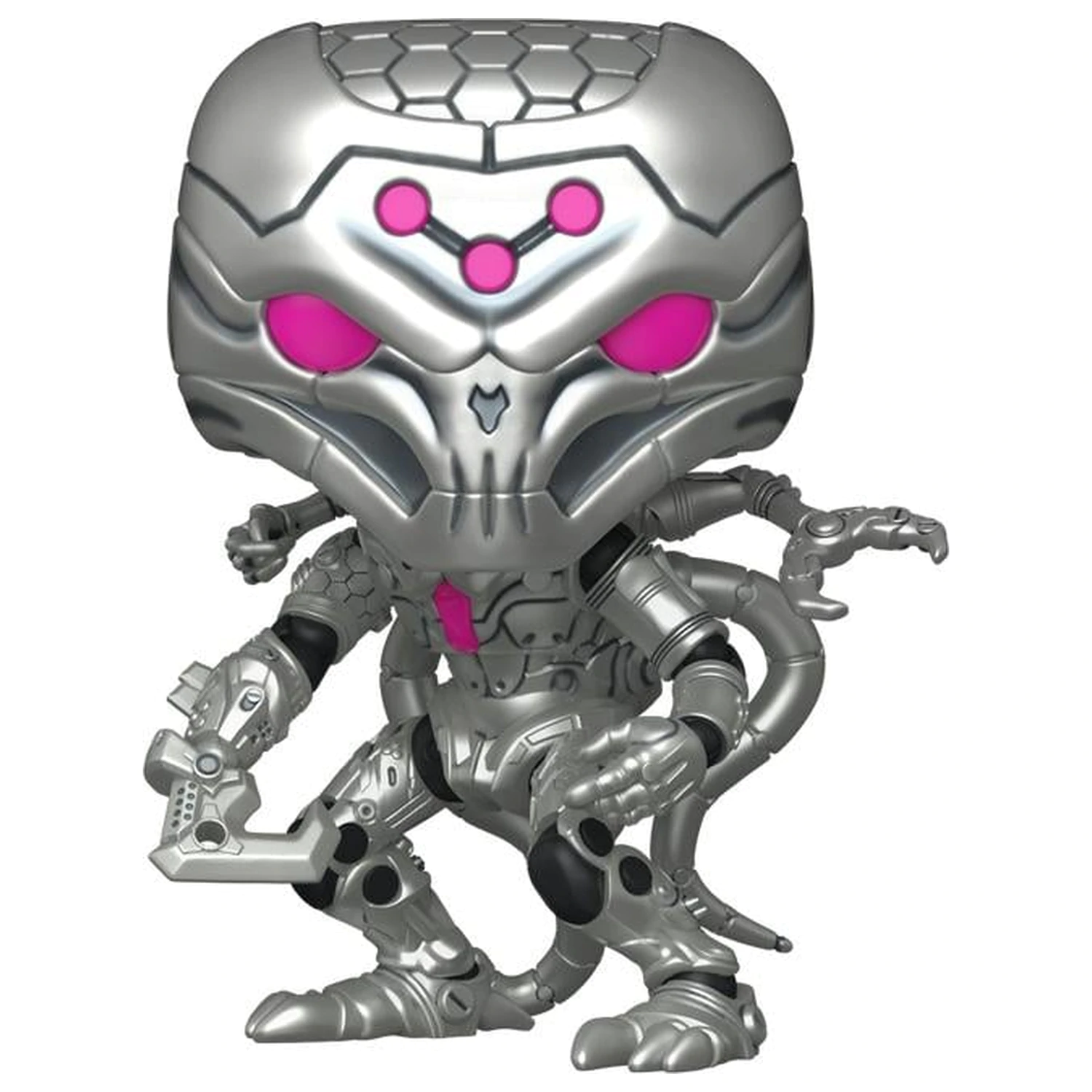 DC Funko POP figurina Brainiac (Metalica) poza produsului