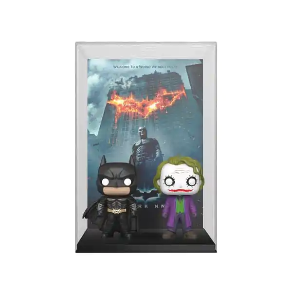 DC POP! Poster Film & Figurina The Dark Knight 9 cm poza produsului