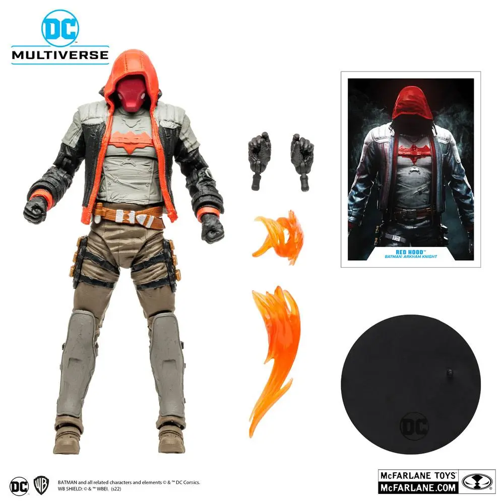 DC Gaming Figurina de actiune Red Hood (Batman: Arkham Knight) 18 cm poza produsului