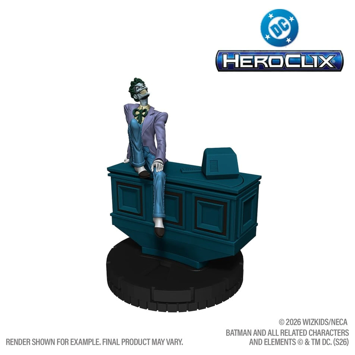 DC HeroClix SwitchClix Minifigures with Base The Long Halloween Team Base 23 cm poza produsului
