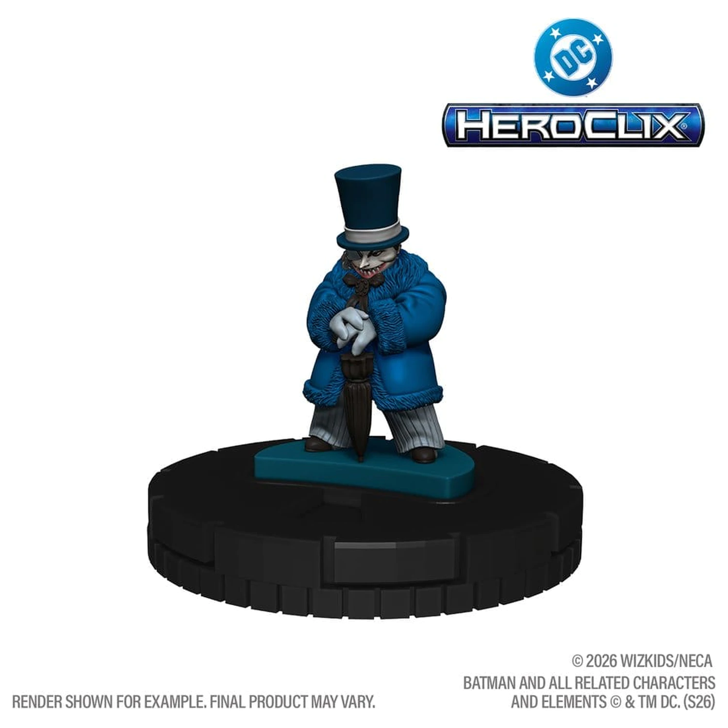 DC HeroClix SwitchClix Minifigures with Base The Long Halloween Team Base 23 cm poza produsului