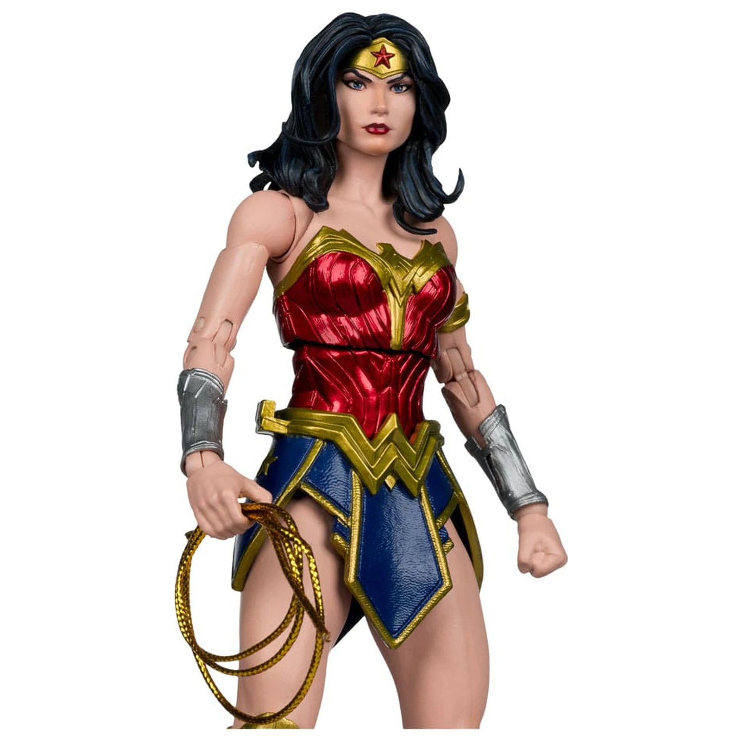 DC Justice League Monsterverse DC Multiverse Figurine de actiune pachet 2 Wonder Woman Vs. Atomic Blast Godzilla 18 cm poza produsului